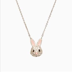 Kate Spade Make magic rabbit mini pendant necklace